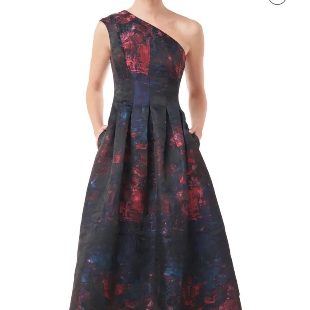 Kay Unger formal dress. Worn once. Like new. One clothing strap removed.